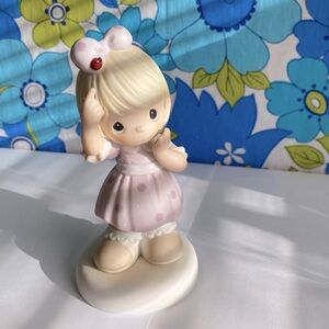 Vintage Enesco Precious Moments figurine I’m So Glad I Spotted You As A Friend